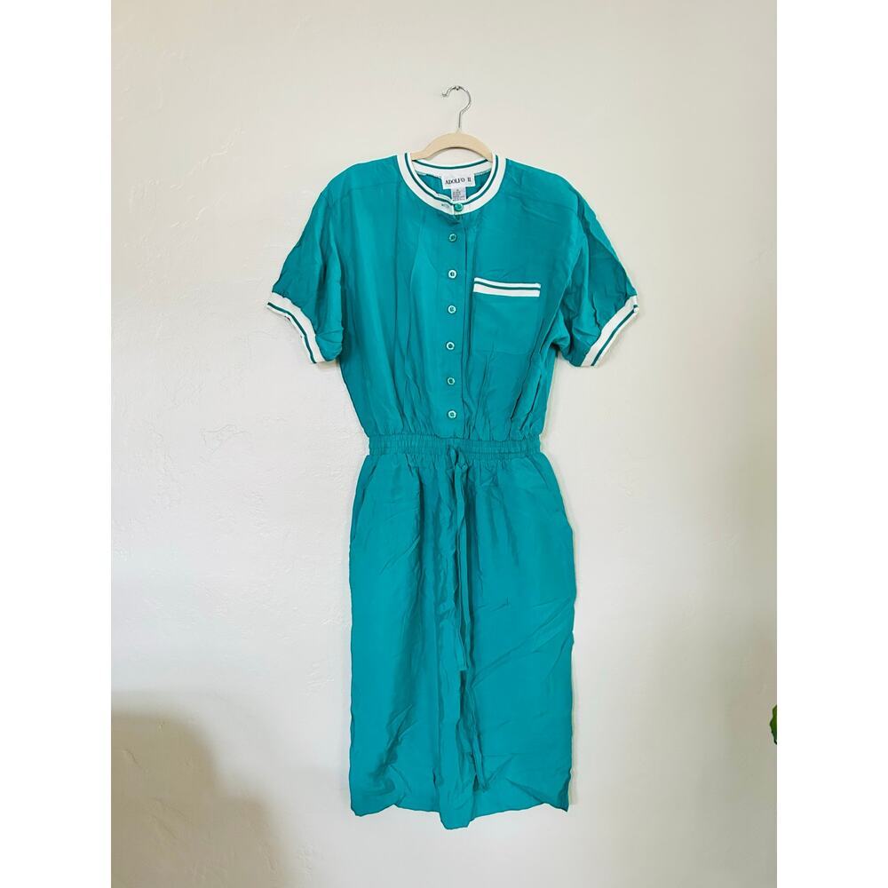 Vintage Adolfo 80s Dress